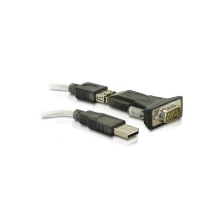 Delock - Sériový adaptér - USB 2.0 - RS-232 61425