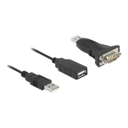 Delock - Sériový adaptér - USB 2.0 - RS-232 61506