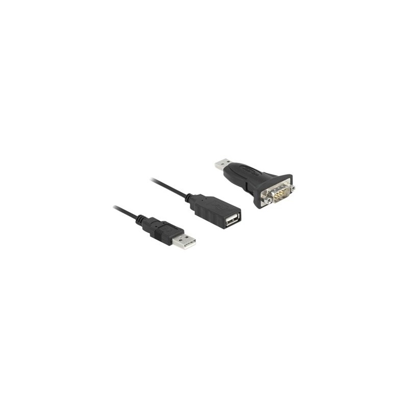 Delock - Sériový adaptér - USB 2.0 - RS-232 61506