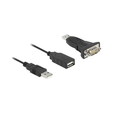Delock - Sériový adaptér - USB 2.0 - RS-232 61506