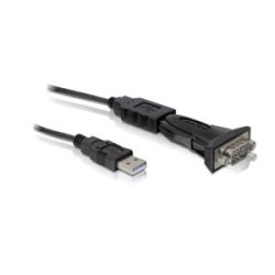 Delock USB2.0 to Serial Adapter - Sériový adaptér - USB - RS-232