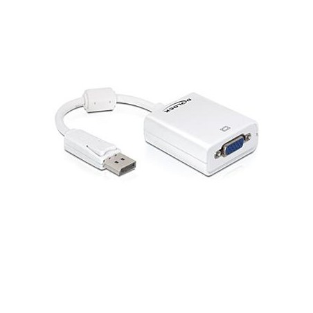 Delock - Adaptér VGA) - DisplayPort (M) do HD-15 (VGA) (F) - 12.5 cm