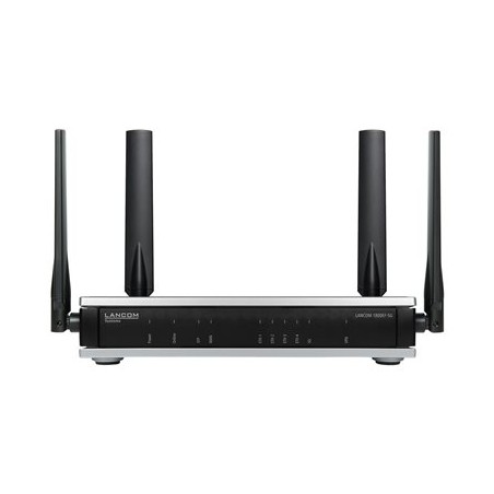 LANCOM 1800EF-5G - Brána SD-WAN - with 5G, fiber and ethernet - 5 porty - 1GbE, 5G, LTE, UMTS, HSPA - 5G, 4G, 3G - UMTS