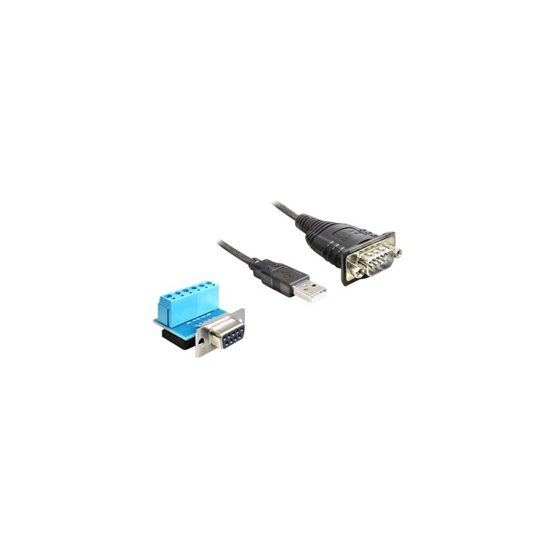 Delock - Sériový adaptér - USB 2.0 - RS-422/485 x 1