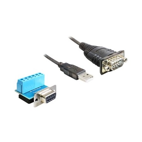 Delock - Sériový adaptér - USB 2.0 - RS-422/485 x 1