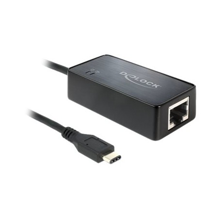 Delock - Síťový adaptér - USB 3.1 - Gigabit Ethernet - černá