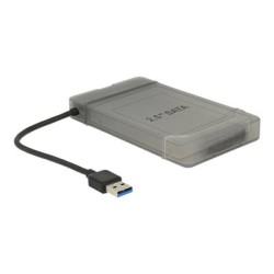Delock - Řadič úložiště - 2.5" - SATA 6Gb/s - USB 3.0 - šedá, černá