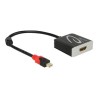 Delock Adapter mini Displayport 1.2 male HDMI female 4K Active - Nástroj pro převod videa - Parade PS176 - DisplayPort - HDMI