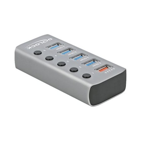 Delock - Rozbočovač - 4 x USB 3.2 Gen 1 - desktop 63262