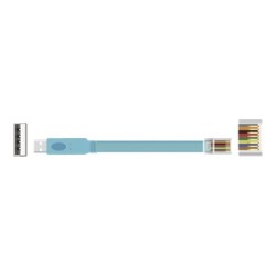 Delock - Sériový kabel - USB (M) do RJ-45 (M) - 3 m - EIA-232 - modrá