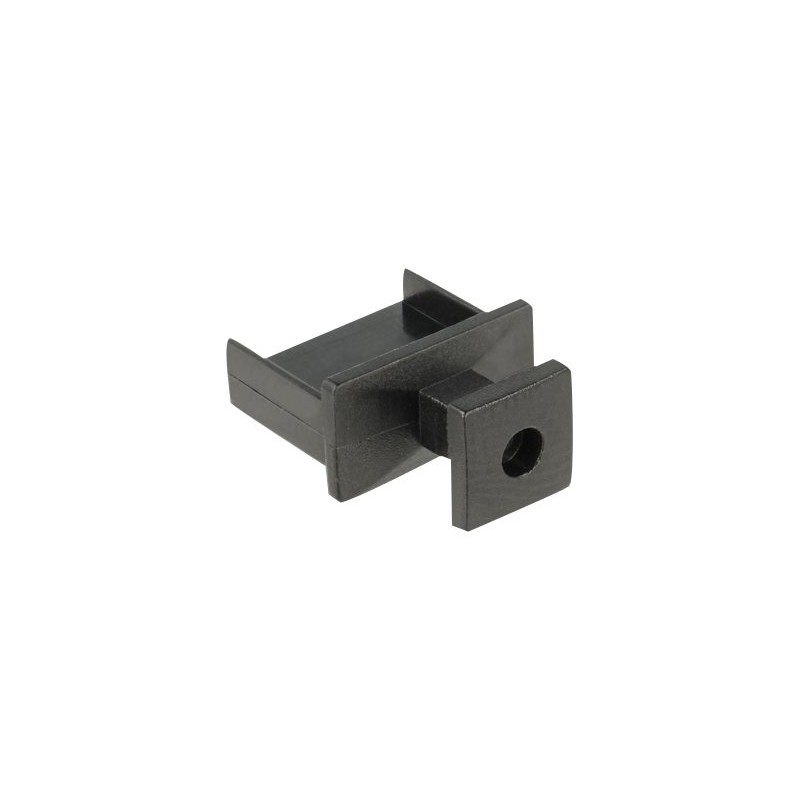 Delock Dust Cover for USB Type-A Female - Krytka proti prachu - černá (balení 10) 64009