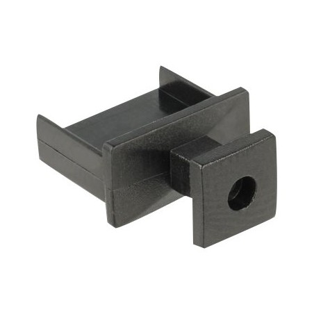 Delock Dust Cover for USB Type-A Female - Krytka proti prachu - černá (balení 10) 64009