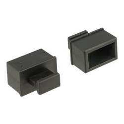Delock Dust Cover for SFP - Krytka proti prachu - černá (balení 10)