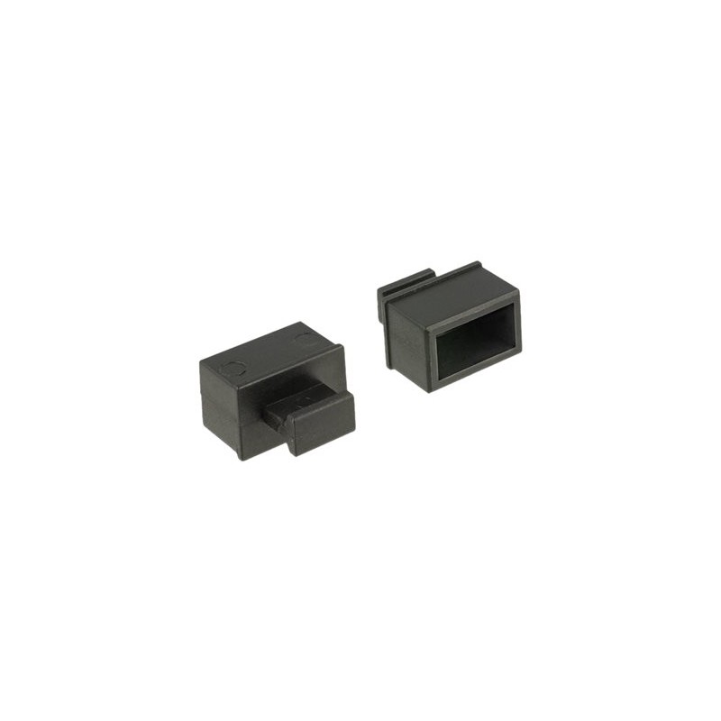 Delock Dust Cover for SFP - Krytka proti prachu - černá (balení 10)