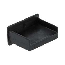 Delock Dust Cover for USB Type-A Female - Krytka proti prachu - černá (balení 10) 64102