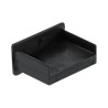 Delock Dust Cover for USB Type-A Female - Krytka proti prachu - černá (balení 10) 64102
