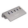 Delock - Rozbocovac - 10 Gbps, + 1 rychlonabíjecí port vc. napájení - 4 x USB 3.2 Gen 2 - desktop