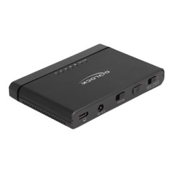 Delock - Řadič úložiště - 2,5" / 3,5" sdílené, M.2 - M.2 NVMe Card / SATA 6Gb/s - USB 3.2 (Gen 2) - černá
