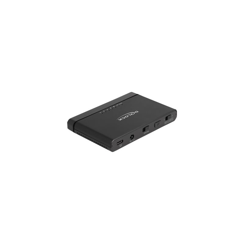 Delock - Řadič úložiště - 2,5" / 3,5" sdílené, M.2 - M.2 NVMe Card / SATA 6Gb/s - USB 3.2 (Gen 2) - černá