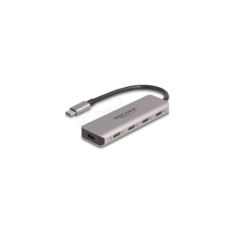 Delock - Rozbocovac - 5 Gbps, with USB-C connector - 4 x USB-C 3.2 Gen 1 - desktop