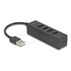 Delock - Rozbocovac - Typ A - 4 x USB 2.0 - desktop