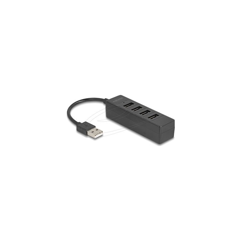 Delock - Rozbocovac - Typ A - 4 x USB 2.0 - desktop