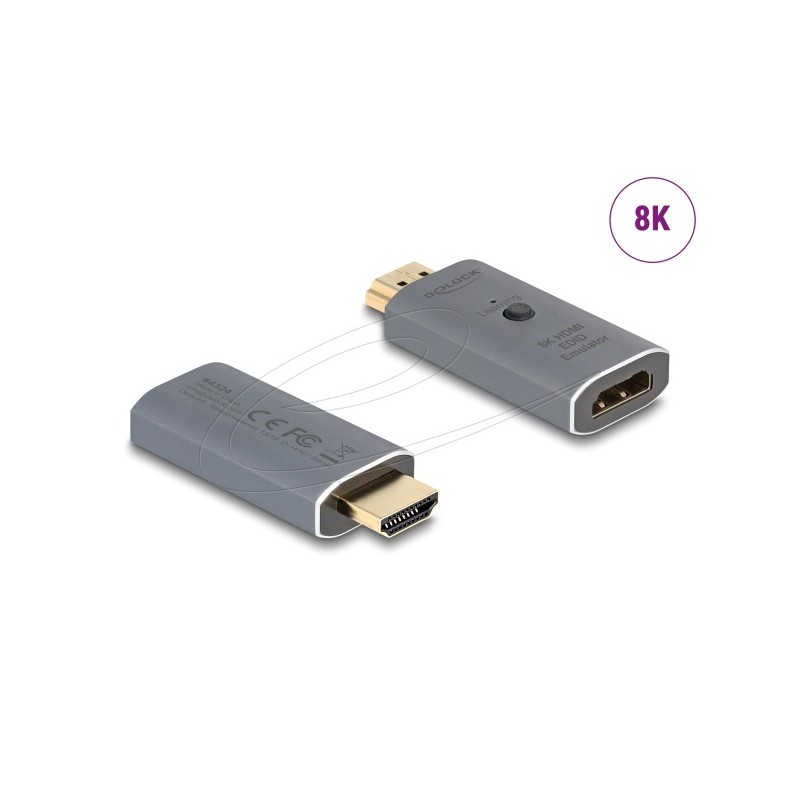 Delock - Ctecka / zapisovac EDID - HDMI - antracit