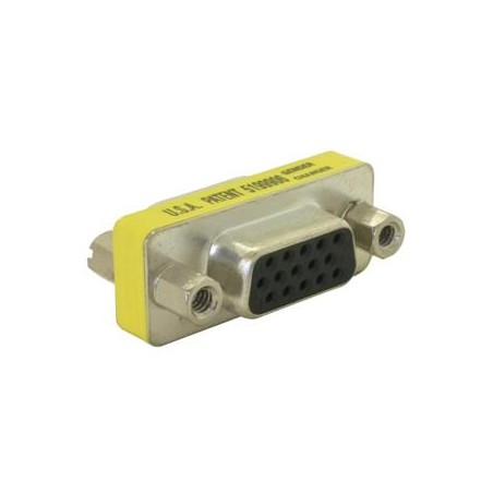 Delock - Měnič pohlaví VGA - HD-15 (VGA) (F) do HD-15 (VGA) (F)