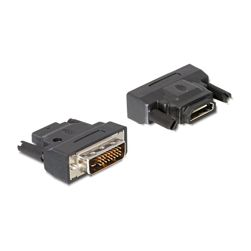 Delock - Video adaptér - HDMI se zdířkami (female) do DVI-D s piny (male)