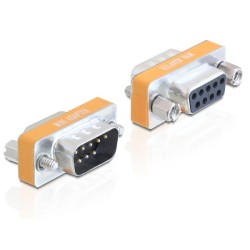 Delock - Null modem adapter - DB-9 (M) do DB-9 (F)