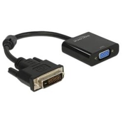 Delock - Nástroj pro převod videa - Lontium LT8511 - DVI - VGA - černá - maloobchod