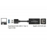 Delock - Síťový adaptér - USB 3.1 Gen 1 - Gigabit Ethernet x 1 - černá