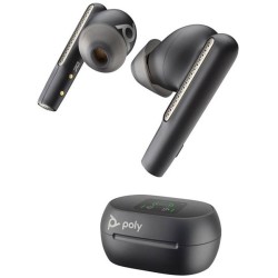 Poly bluetooth headset Voyager Free 60+, BT700 USB-C adaptér, dotykové nabíjecí pouzdro, černá