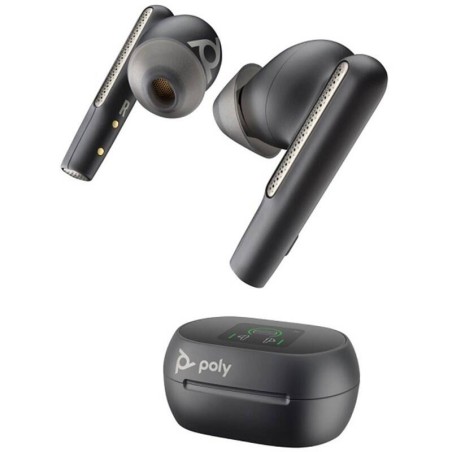Poly bluetooth headset Voyager Free 60+, BT700 USB-C adaptér, dotykové nabíjecí pouzdro, černá