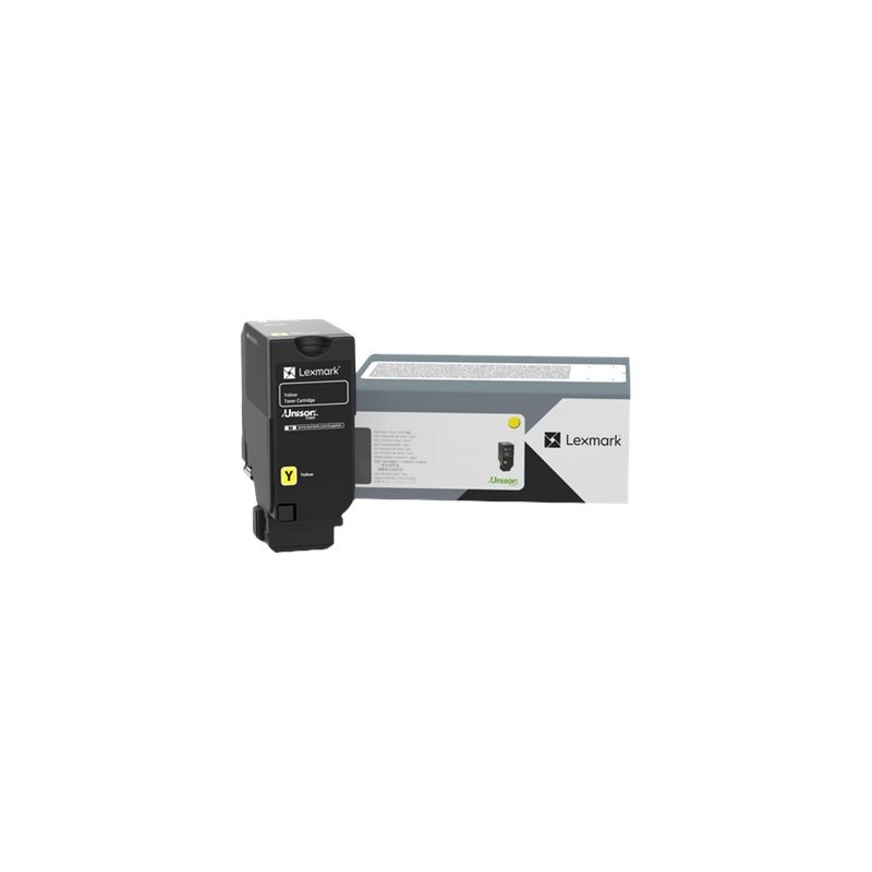 Lexmark - Žlutá - originální - kazeta s barvivem LCCP - pro Lexmark CS730de, CX730de
