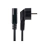 StarTech.com 3m (10ft) Computer Power Cord, 18AWG, EU Schuko to C13 Power Cord, 10A 250V, Black Replacement AC Cord, TV/Monitor