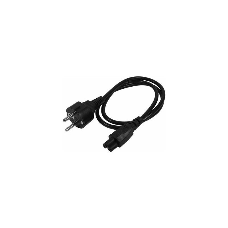 StarTech.com 3m (10ft) Laptop Power Cord, EU Schuko to C5, 2.5A 250V, 18AWG, Notebook / Laptop Replacement AC Cord