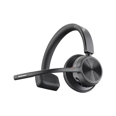 HP Poly Voyager 4310 - Voyager 4300 series - náhlavní souprava - náhlavní - Bluetooth - bezdrátový - USB-C - černá