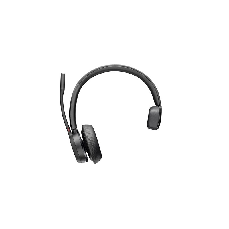 HP Poly Voyager 4310 - Náhlavní souprava - náhlavní - Bluetooth - bezdrátový, kabelové - USB-A - černá - certifikováno… 77Y91AA