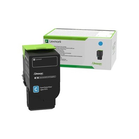 Lexmark - Azurová - originální - kazeta s barvivem LCCP, Lexmark Corporate - pro Lexmark CS421, CS521, CS622, CX421, CX522