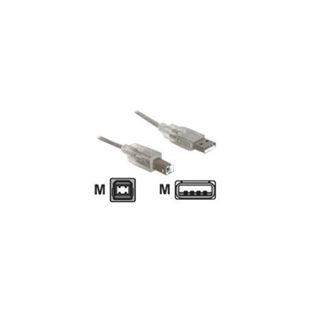 Delock - Kabel USB - USB (M) do USB typ B (M) - 0.5 m