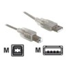 Delock - Kabel USB - USB (M) do USB typ B (M) - 0.5 m