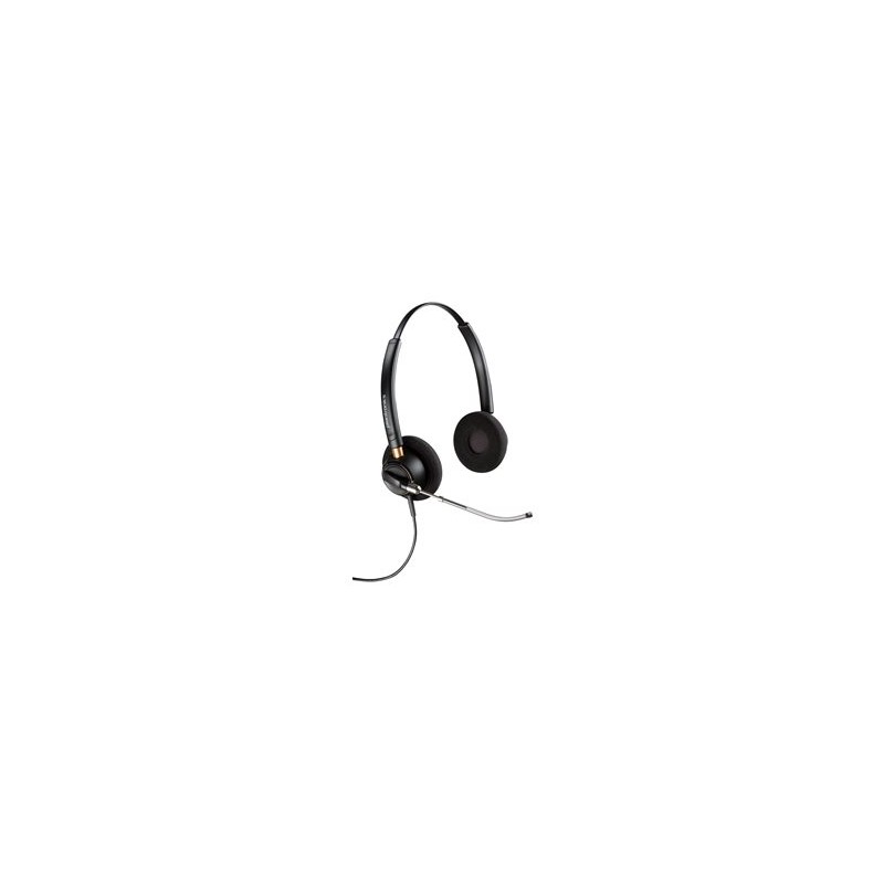 HP Poly EncorePro 520V - EncorePro 500 series - náhlavní souprava - náhlavní - kabelové - 3.5 mm jack - černá - Cer… 783P9AA ABB