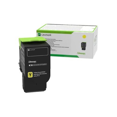 Lexmark - Žlutá - originální - kazeta s barvivem LCCP, Lexmark Corporate - pro Lexmark CS421, CS521, CS622, CX421, CX522