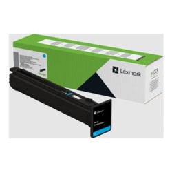 Lexmark - Azurová - originální - kazeta s barvivem LCCP, LRP - pro Lexmark CX833se, CX950se, CX951se