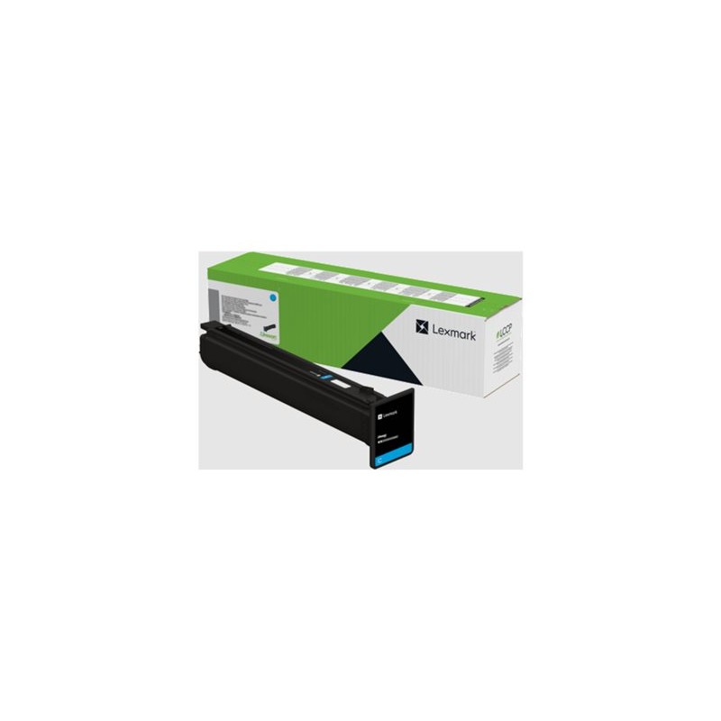 Lexmark - Azurová - originální - kazeta s barvivem LCCP, LRP - pro Lexmark CX833se, CX950se, CX951se