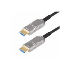 StarTech.com 50ft (15.2m) HDMI 2.1 Hybrid Active Optical Cable (AOC), CMP, Plenum Rated, 8K Ultra High Speed HDMI Fiber Optic