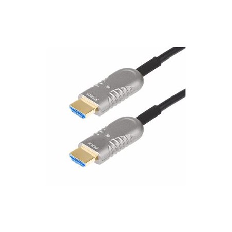 StarTech.com 100ft (30.4m) HDMI 2.1 Hybrid Active Optical Cable (AOC), CMP, Plenum Rated, 8K Ultra High Speed HDMI Fiber Optic