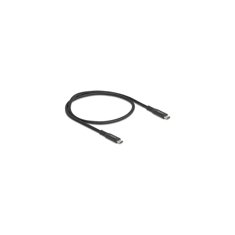 Delock - USB kabel - 24 pin USB-C (M) do 24 pin USB-C (M) - 20 V - 5 A - 50 cm - USB napájení (100W), podpora Power Delivery