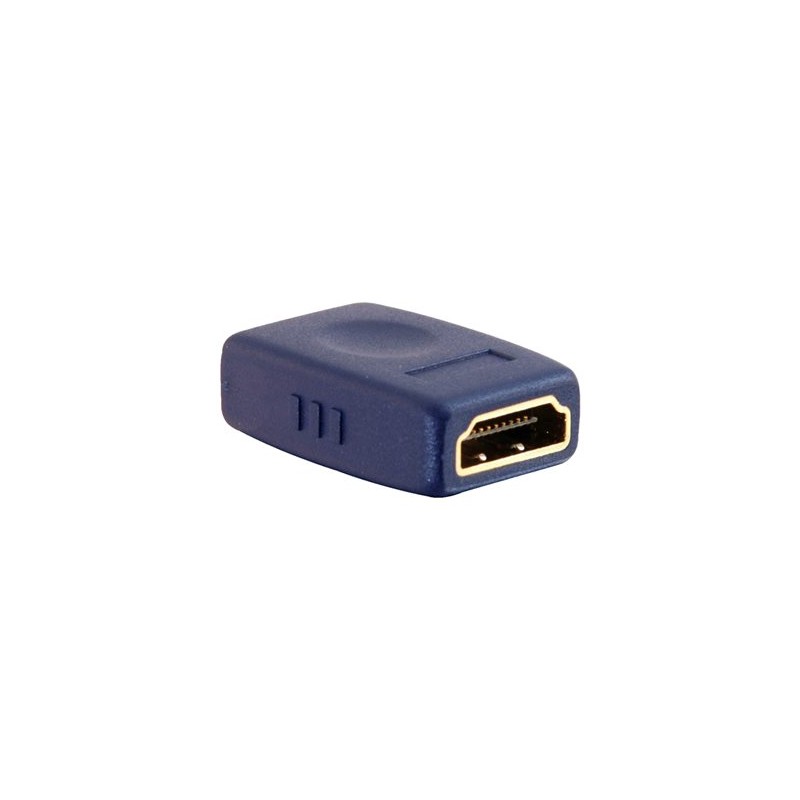 C2G Velocity HDMI Coupler - Spojka HDMI - HDMI se zdířkami (female) do HDMI se zdířkami (female) - modrá